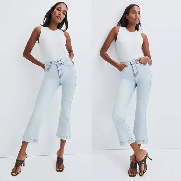 VERONICA BEARD SKY Carson Ankle Flare High Rise Jeans Sz 32 - 34 x 27.5 NWT $268 - Picture 2 of 11